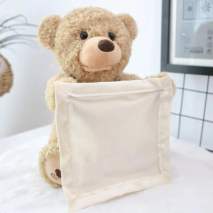 Interactive Plush Toy - Peek-A-Boo Teddy for Fun Playtime