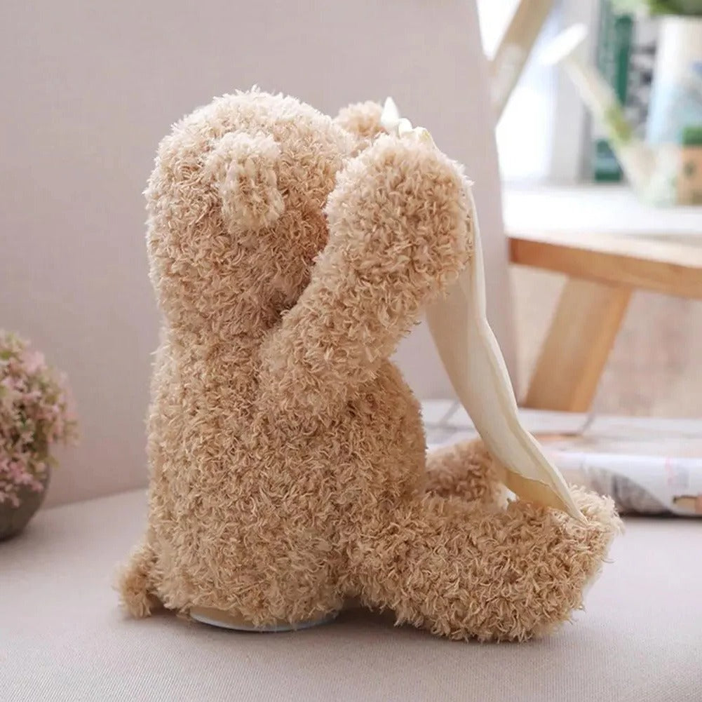 Interactive Plush Toy - Peek-A-Boo Teddy for Fun Playtime