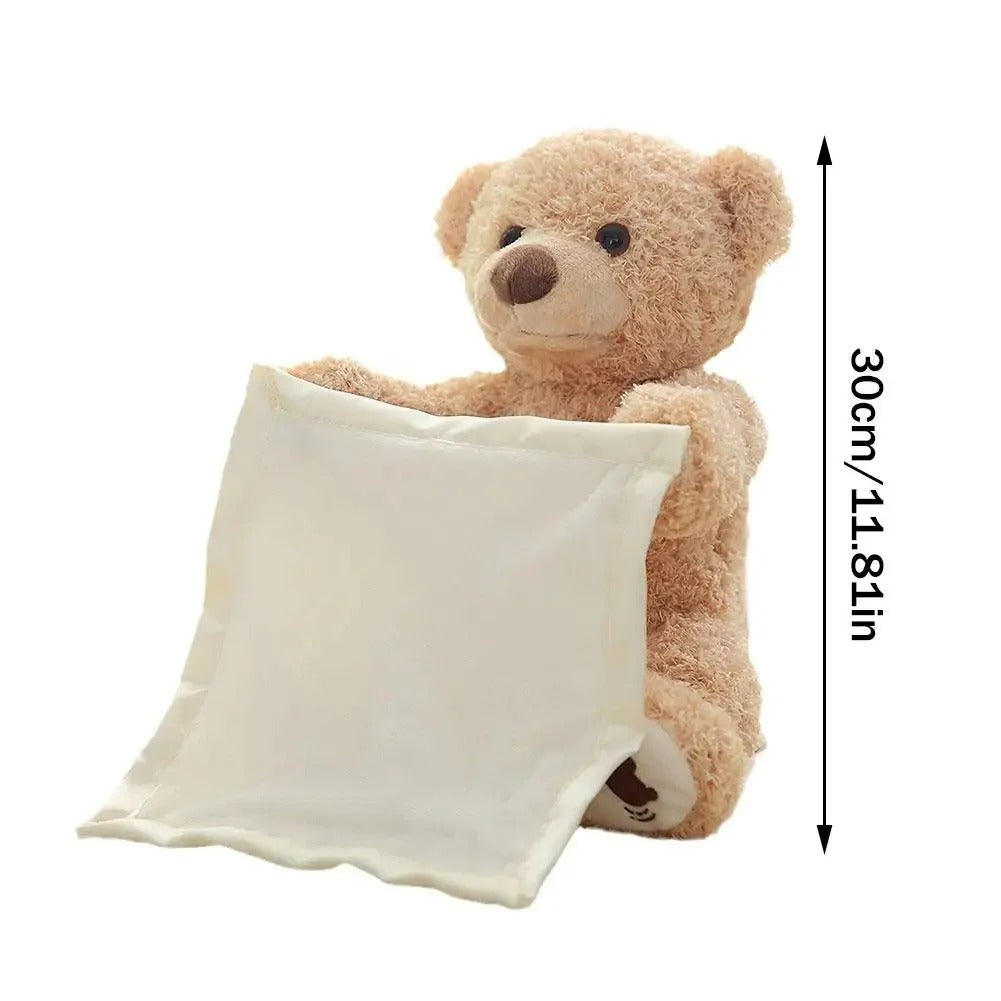 Interactive Plush Toy - Peek-A-Boo Teddy for Fun Playtime