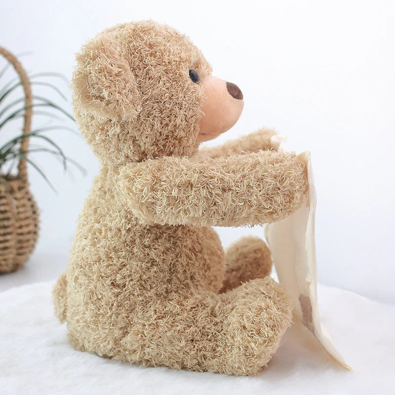 Interactive Plush Toy - Peek-A-Boo Teddy for Fun Playtime