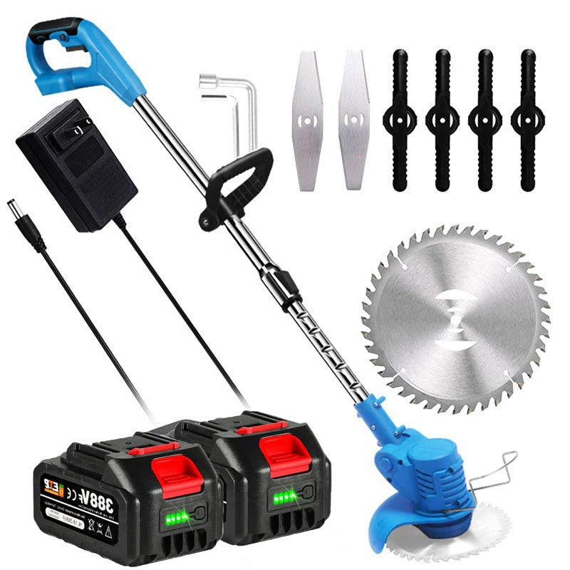 Cordless Electric Grass Trimmer with Powerful Battery Operation