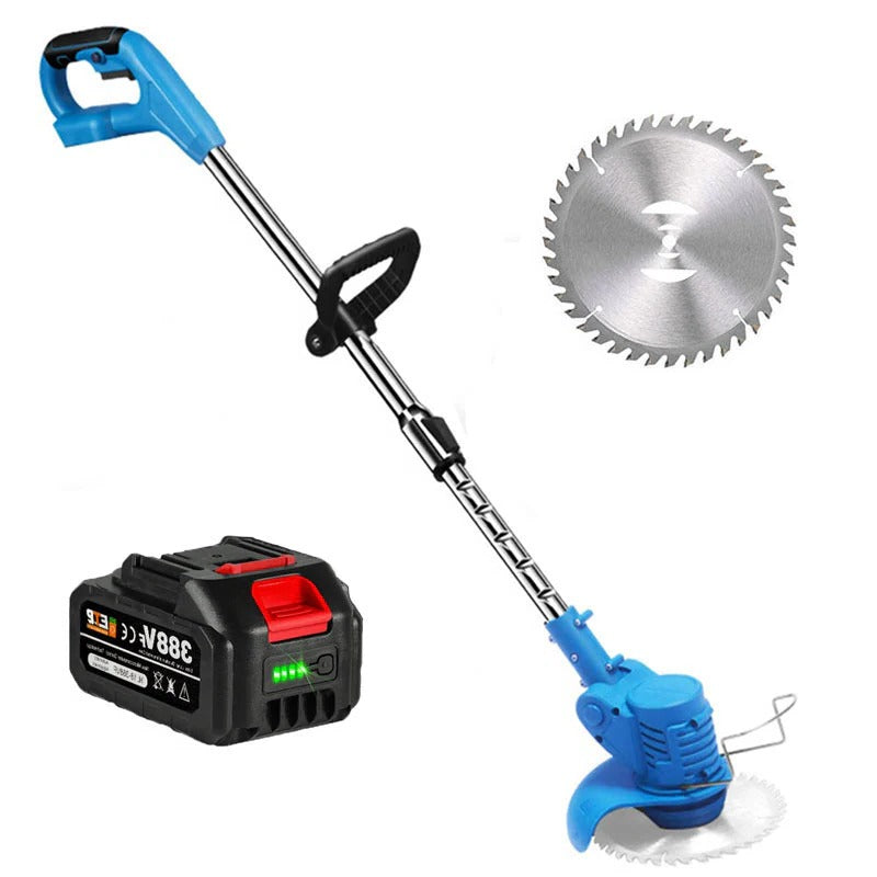 Cordless Electric Grass Trimmer with Powerful Battery Operation