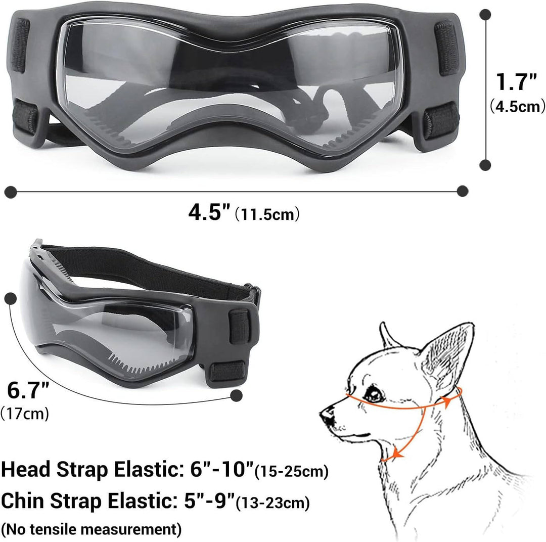 Protective Dog Goggles for UV Eye Safety and Outdoor Adventures