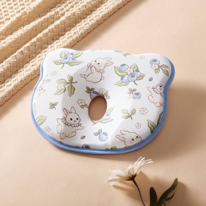 Infant Pillow for Flat Head Prevention - Sweat-Absorbent Design