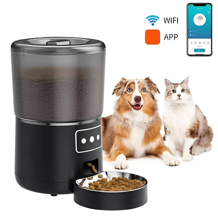Automatic Smart Pet Feeder for Cats and Dogs