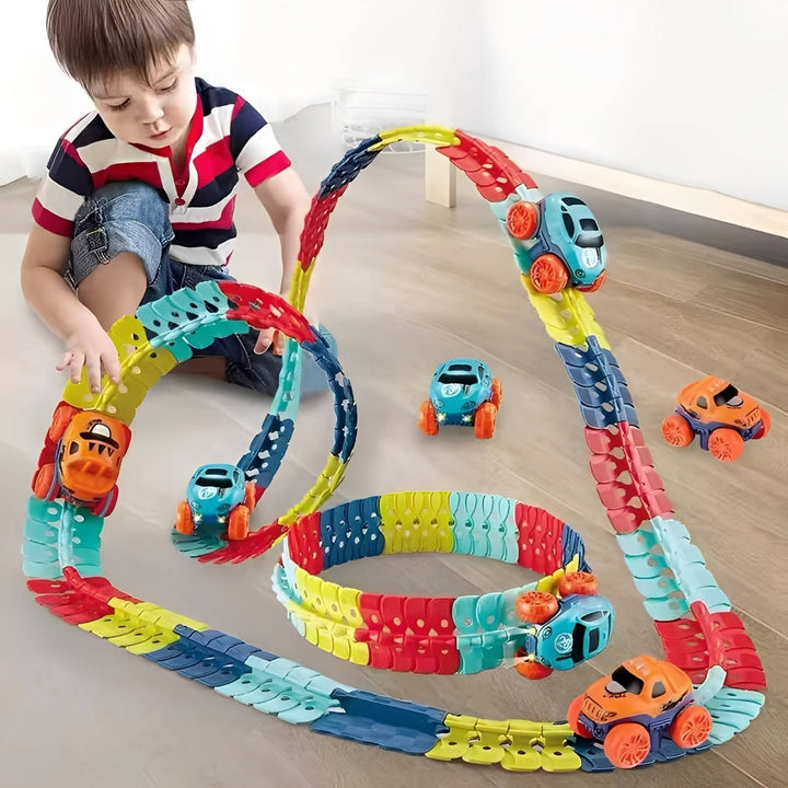 Gravity-Defying Race Track for Kids