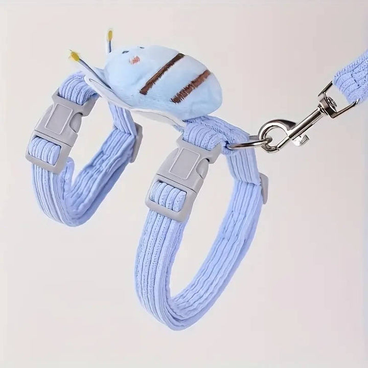 Adjustable Cat Collar and Harness Set for Comfort and Safety