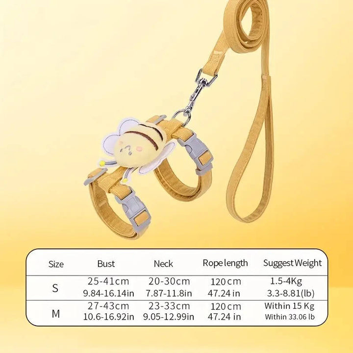 Adjustable Cat Collar and Harness Set for Comfort and Safety