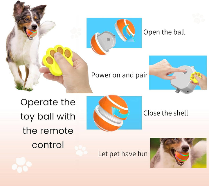 Engaging Interactive Toy Ball for Dogs