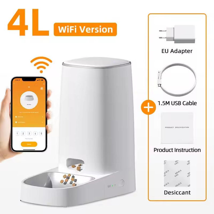 Automatic Pet Feeder for Cats and Small Animals