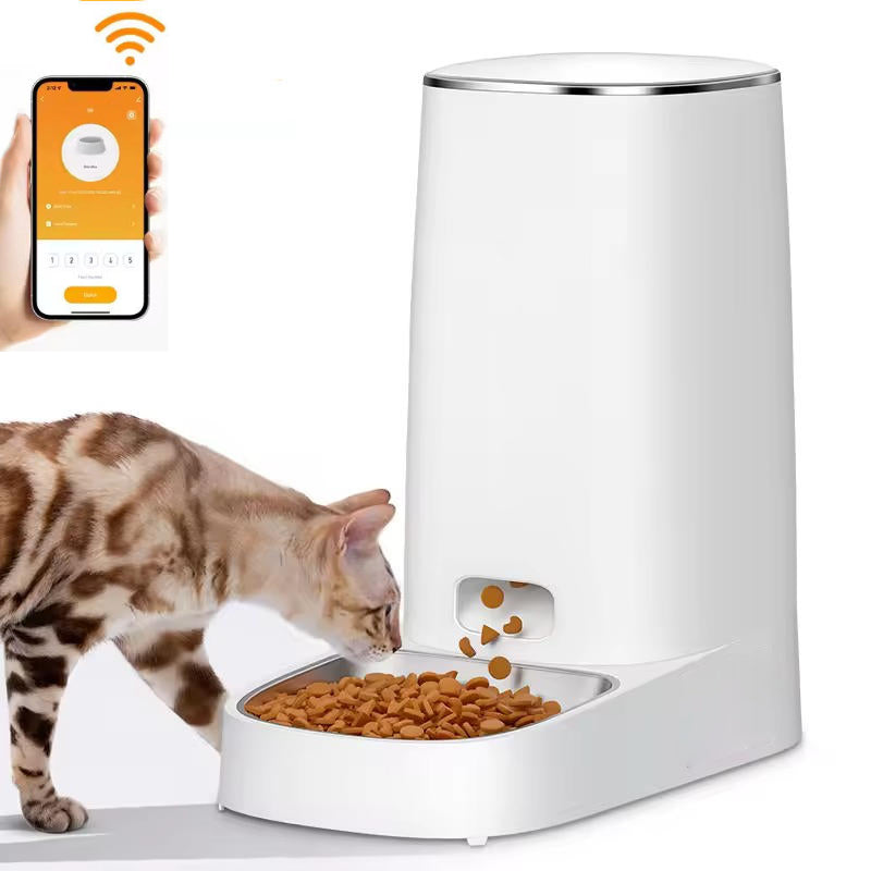 Automatic Pet Feeder for Cats and Small Animals