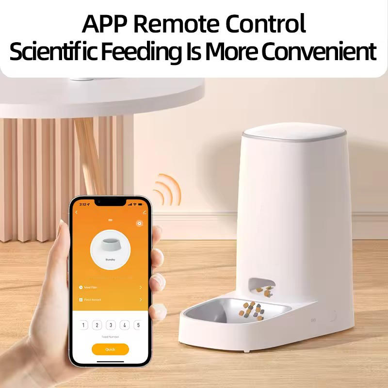 Automatic Pet Feeder for Cats and Small Animals