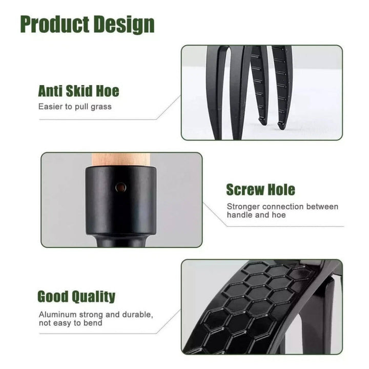 Ergonomic Stand-Up Weed Puller for Easy Gardening Tasks