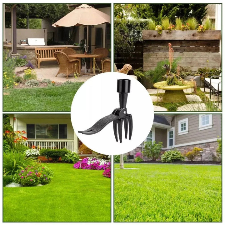 Ergonomic Stand-Up Weed Puller for Easy Gardening Tasks