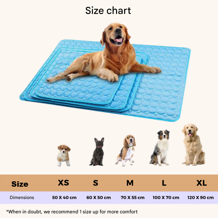 Innovative Cooling Mat for Dogs - 4x Cooling Power for Comfort-Orizon Depot