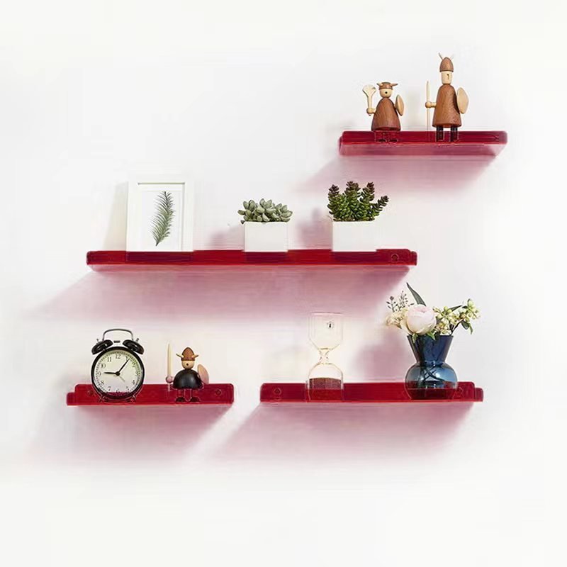 Invisible Colored Wall-Mounted Floating Shelves for Home Decor-Orizon Depot