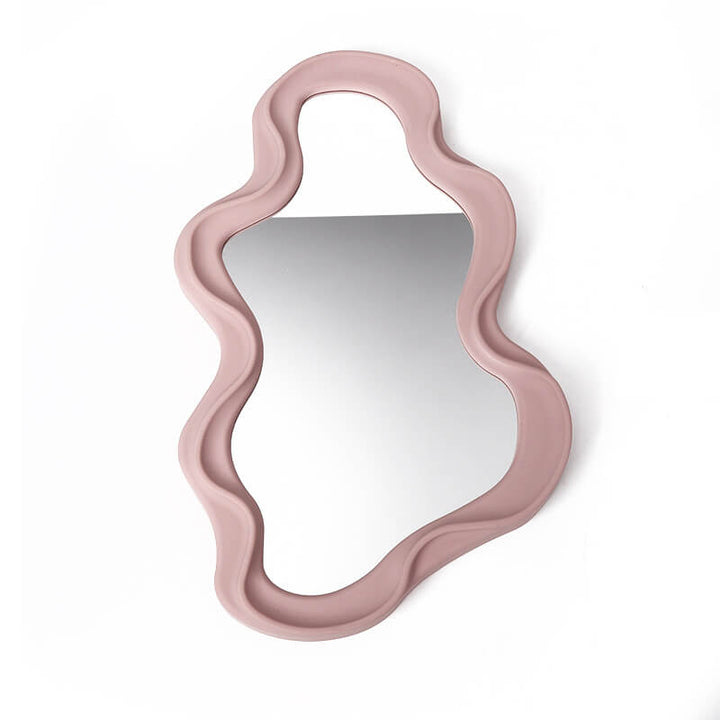 Irregular Wave Decorative Wall Mirror for Modern Home Decor-Orizon Depot