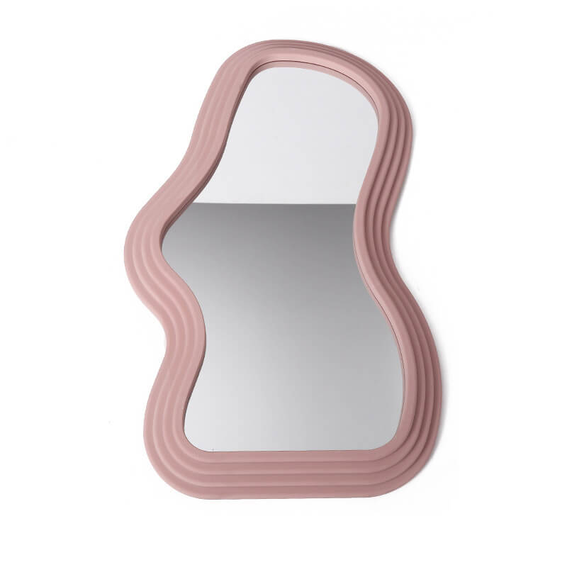 Irregular Wave Decorative Wall Mirror for Modern Home Decor-Orizon Depot