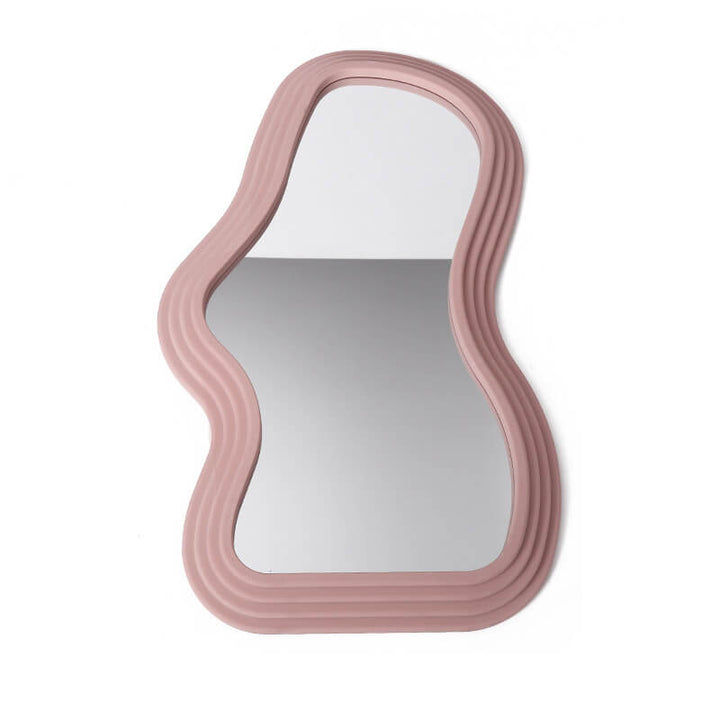 Irregular Wave Decorative Wall Mirror for Modern Home Decor-Orizon Depot
