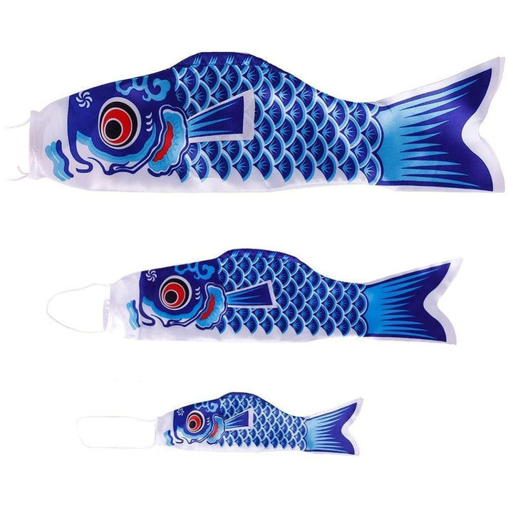 Koinobori Flag Hanan - Decorative Fish Flag in 3 Sizes-Orizon Depot