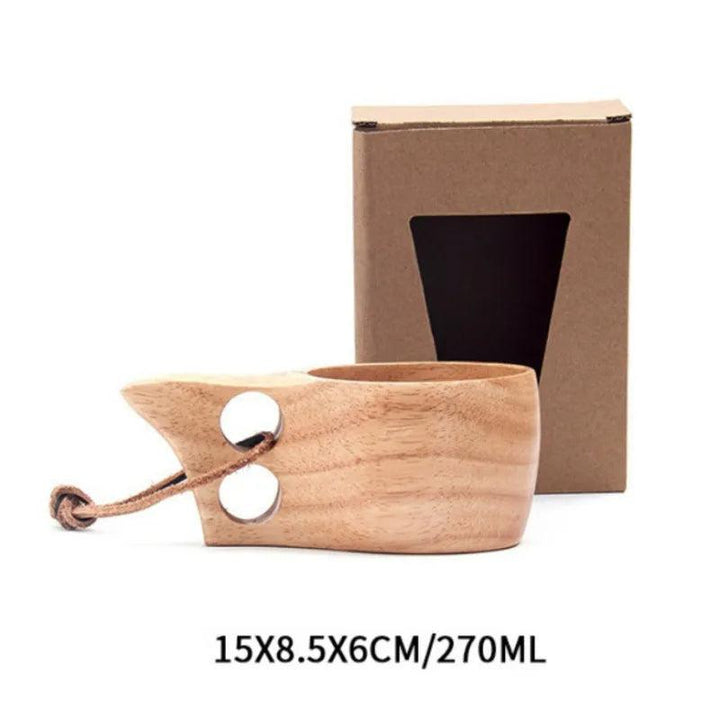 Organic Kuksa Wood Cup - Eco-Friendly and Sustainable Drinkware-Orizon Depot
