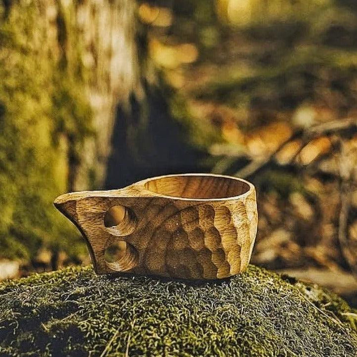 Organic Kuksa Wood Cup - Eco-Friendly and Sustainable Drinkware-Orizon Depot