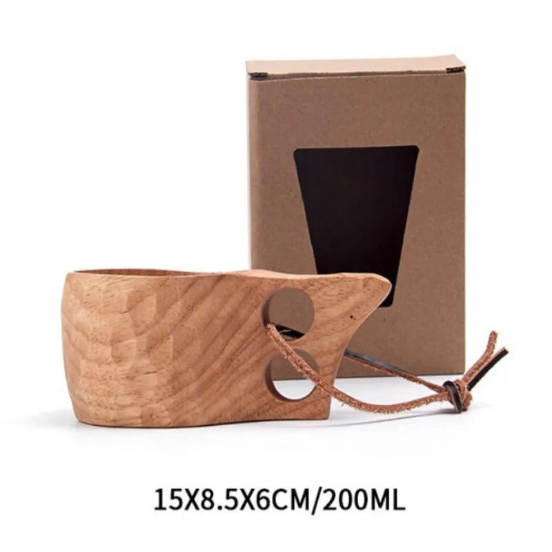 Organic Kuksa Wood Cup - Eco-Friendly and Sustainable Drinkware-Orizon Depot