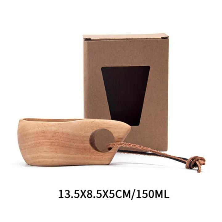 Organic Kuksa Wood Cup - Eco-Friendly and Sustainable Drinkware-Orizon Depot