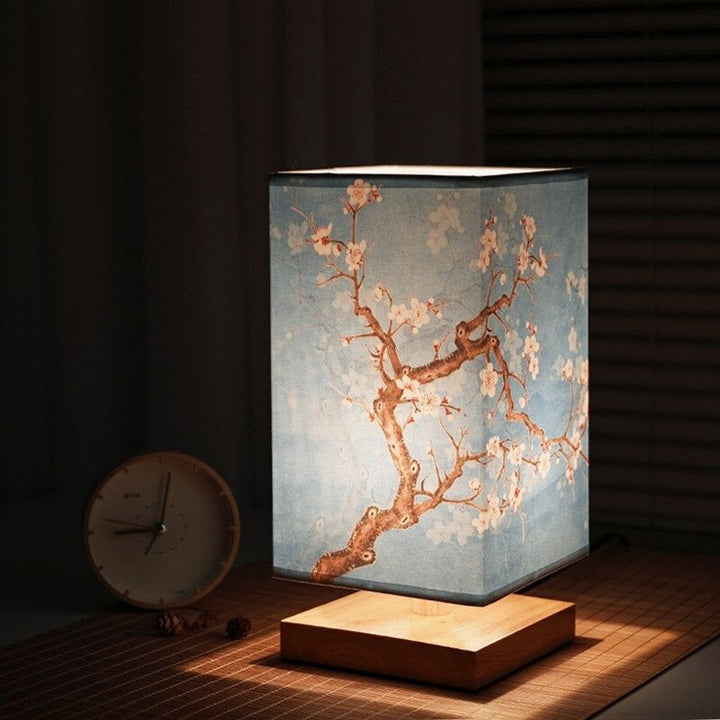 Paper Table Lamp | Japanese Scandinavian Design | Warm Light-Orizon Depot