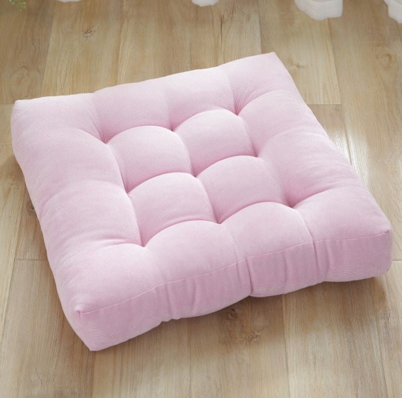 Large Thick Super Soft Corduroy Floor Cushion-Orizon Depot