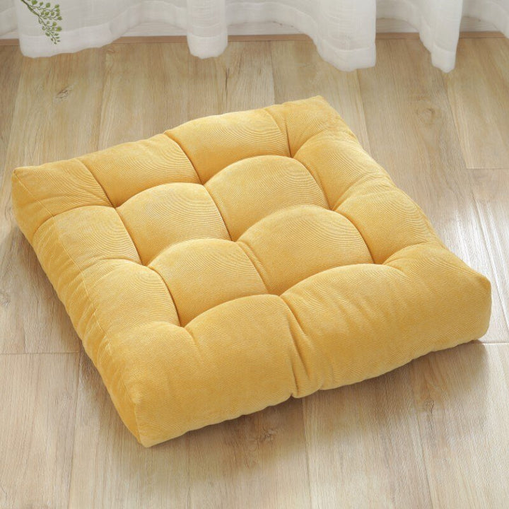 Large Thick Super Soft Corduroy Floor Cushion-Orizon Depot