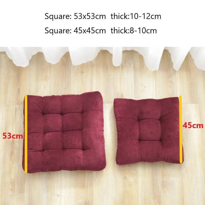 Large Thick Super Soft Corduroy Floor Cushion-Orizon Depot