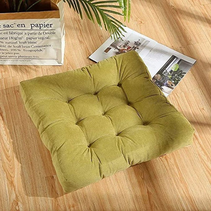 Large Thick Super Soft Corduroy Floor Cushion-Orizon Depot