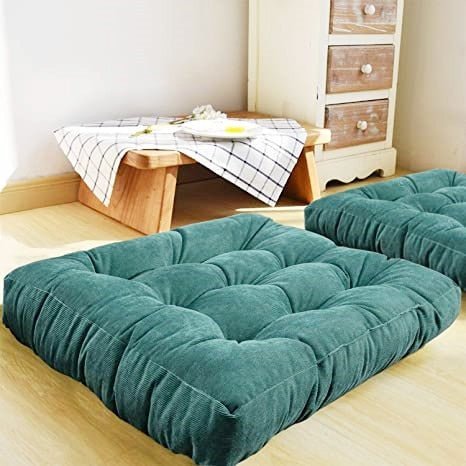 Large Thick Super Soft Corduroy Floor Cushion-Orizon Depot