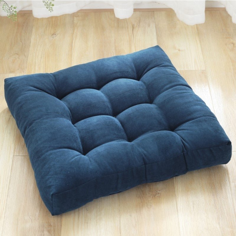 Large Thick Super Soft Corduroy Floor Cushion-Orizon Depot