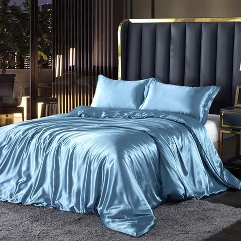 Elegant Satin Silk Bedding Set - Luxurious Comfort for Every Night-Orizon Depot