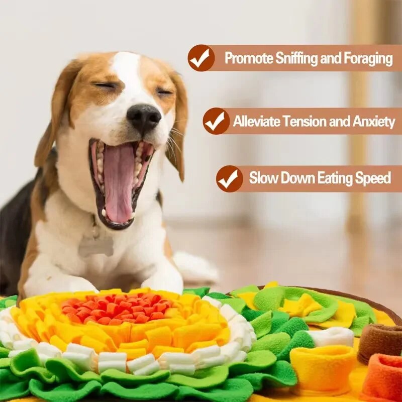 Snuffle Mat for Dogs - Interactive Feeding Toy for Mental Stimulation-Orizon Depot