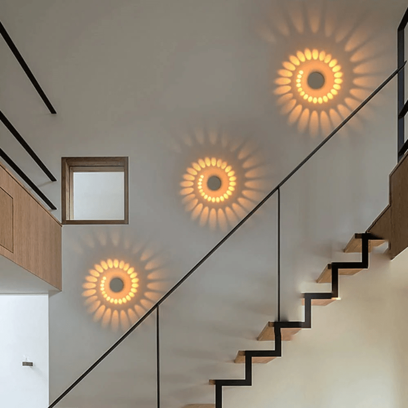 Luminous Arc LED Floor Lamp – Modern Ambient Lighting for Home-Orizon Depot