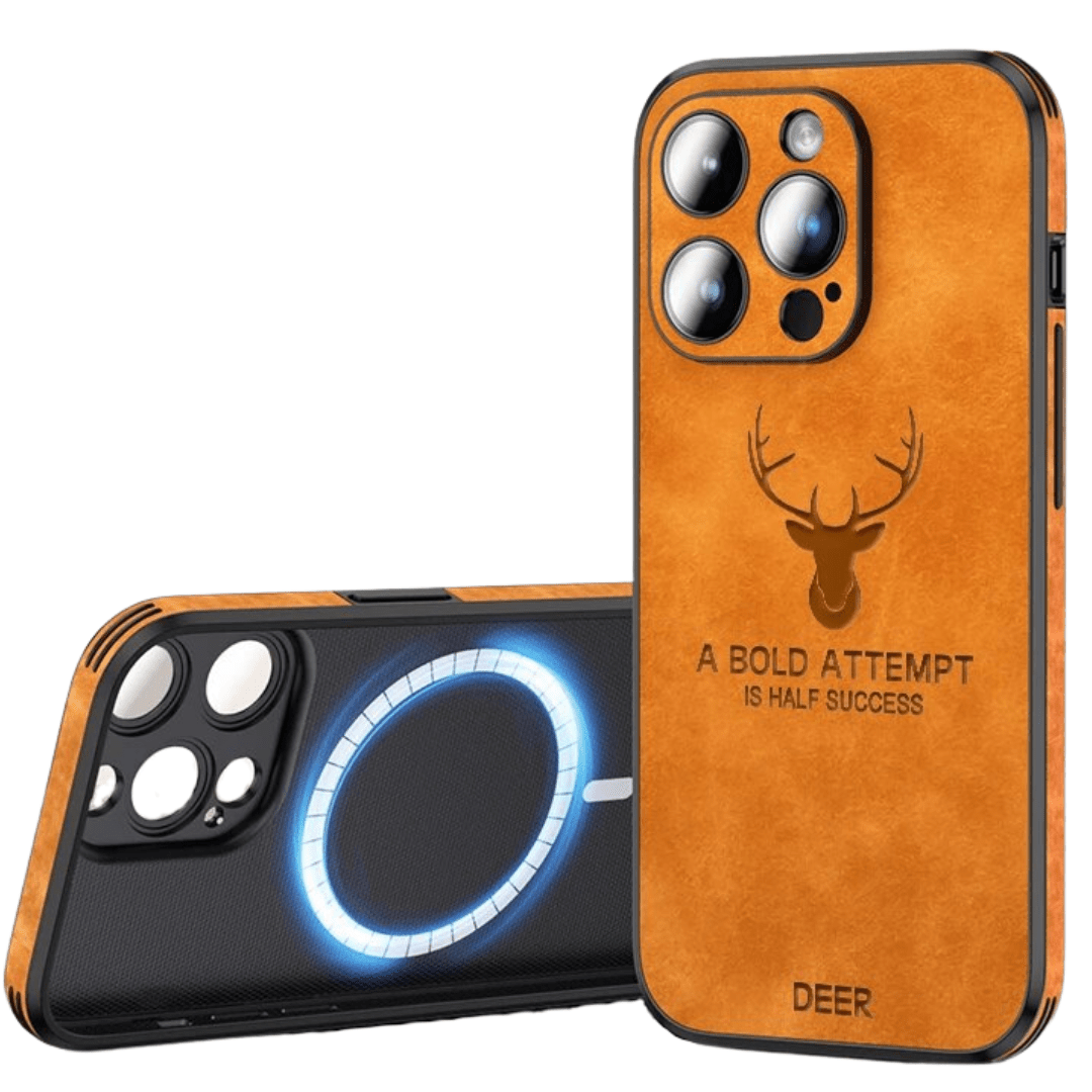 Luxury Leather iPhone Case with Shock Protection-Orizon Depot