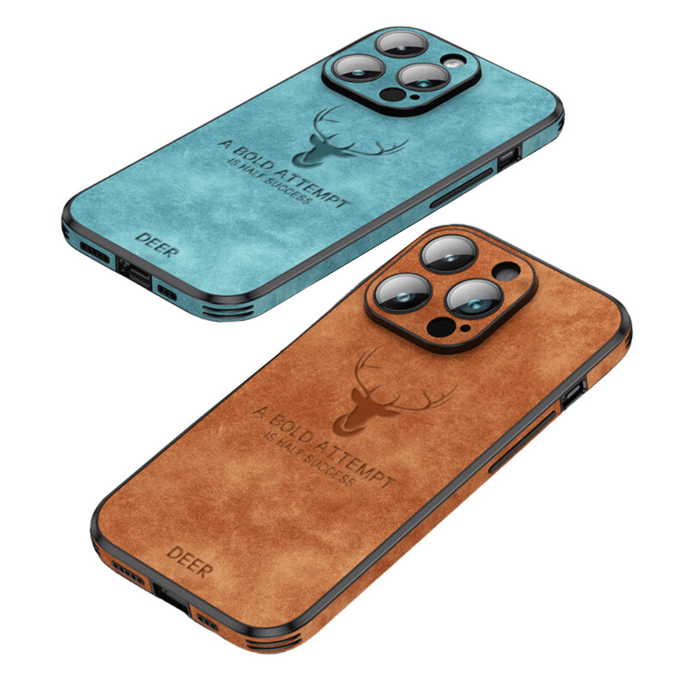Luxury Leather iPhone Case with Shock Protection-Orizon Depot