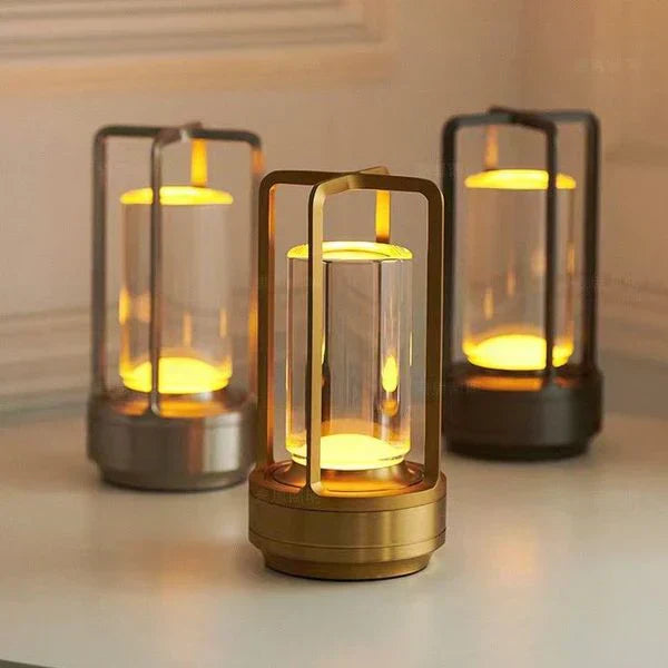Luxury Crystal Table Lamp - Elegant Home Lighting Fixture-Orizon Depot