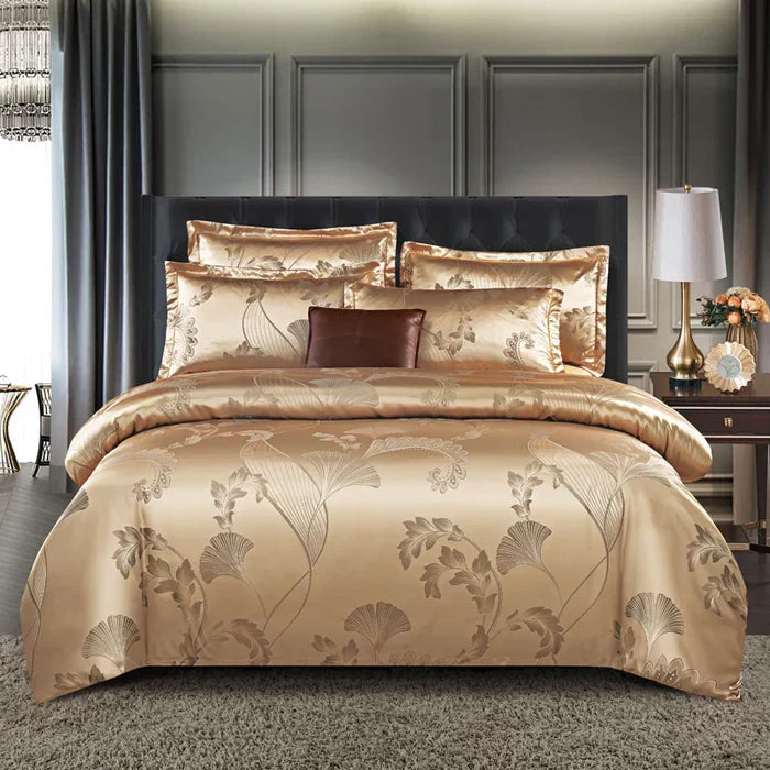 Luxury Satin Duvet Cover Set - Elegant Bedding for a Stylish Bedroom-Orizon Depot