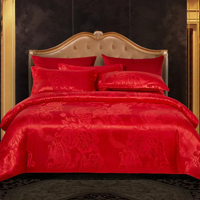 Luxury Satin Duvet Cover Set - Elegant Bedding for a Stylish Bedroom-Orizon Depot