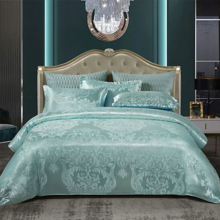 Luxury Satin Duvet Cover Set - Elegant Bedding for a Stylish Bedroom-Orizon Depot