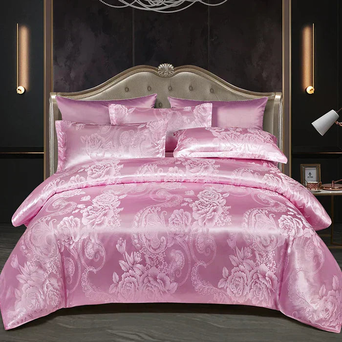 Luxury Satin Duvet Cover Set - Elegant Bedding for a Stylish Bedroom-Orizon Depot