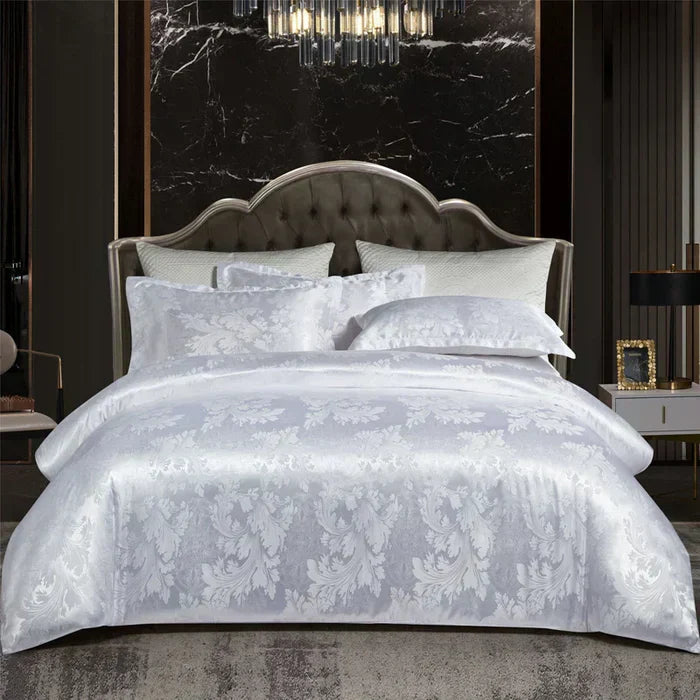 Luxury Satin Duvet Cover Set - Elegant Bedding for a Stylish Bedroom-Orizon Depot