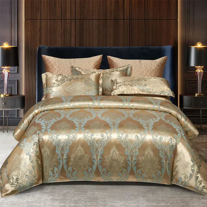 Luxury Satin Duvet Cover Set - Elegant Bedding for a Stylish Bedroom-Orizon Depot