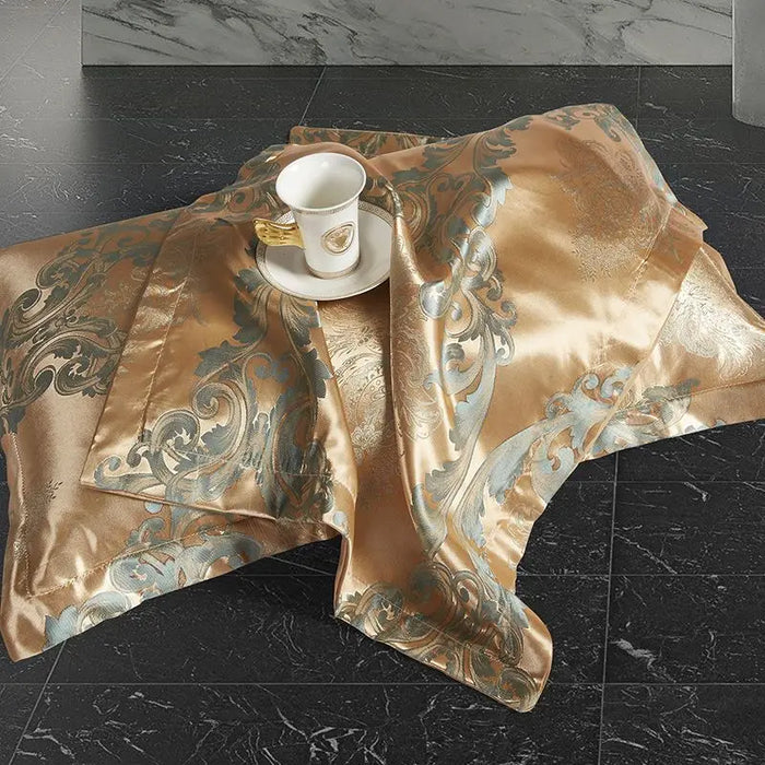 Luxury Satin Duvet Cover Set - Elegant Bedding for a Stylish Bedroom-Orizon Depot