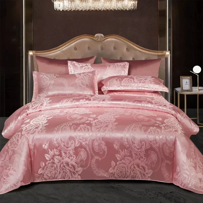 Luxury Satin Duvet Cover Set - Elegant Bedding for a Stylish Bedroom-Orizon Depot