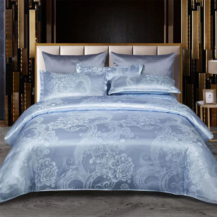Luxury Satin Duvet Cover Set - Elegant Bedding for a Stylish Bedroom-Orizon Depot